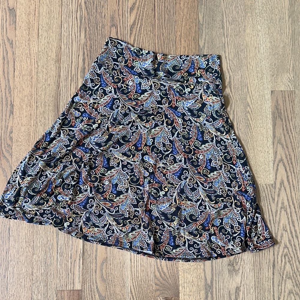 Paisley Patterned Women's Skirt J (27)